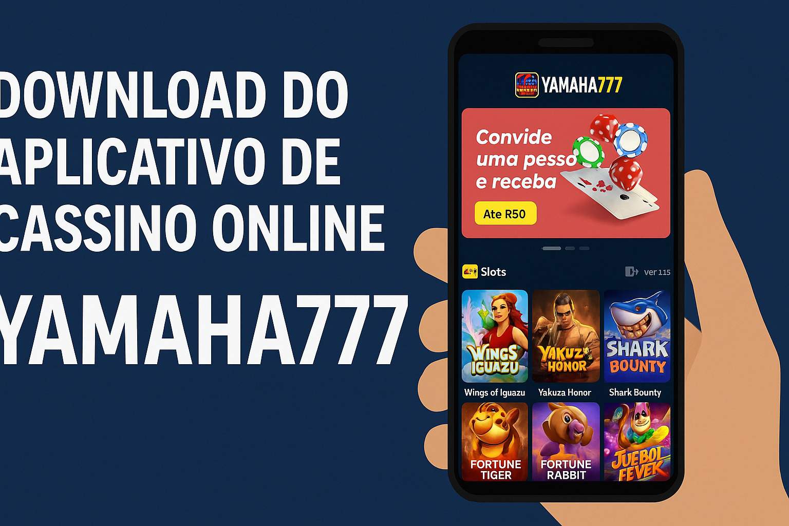 Baixar o YAMAHA777 Cassino App